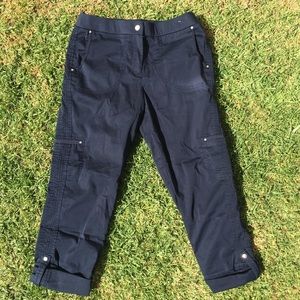 Dark blue pants